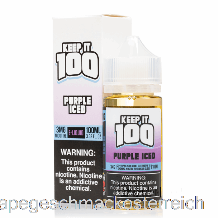 Lila Vereist - 100 - 100 Ml 6 Mg Vape-Geschmack Aufbewahren